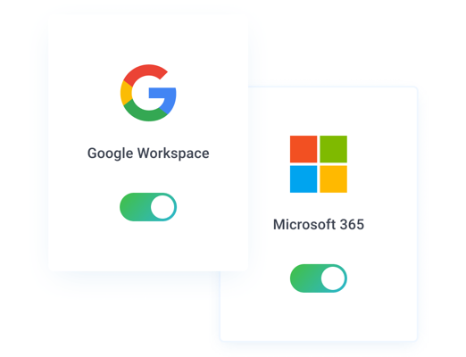Microsoft 365 or Google Workspace Integration