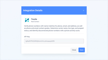Trestle Real Contact to LeadExec Integration Setup